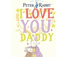 KNYGA Beatrix Potter Peter Rabbit I Love You Daddy