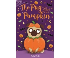 KNYGA Bella Swift Pug who wanted to be a Pumpkin