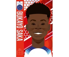 KNYGA Ben Lerwill Football Legends #9: Bukayo Saka