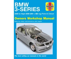 KNYGA BMW 3-Series Petrol &amp; Diesel (05 - Sept 08) Haynes Repair Manual