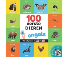KNYGA Bookshop 100 eerste dieren in het engels