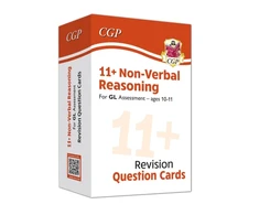 KNYGA Bookshop 11+ GL Non-Verbal Reasoning Revision Question Cards - Ages 10-11