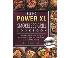 KNYGA Bookshop 1200 Power XL Smokeless Grilis Cookbook