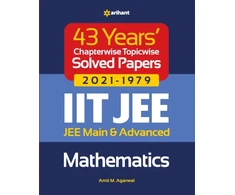 KNYGA Bookshop 43 Years Chapterwise Topicwise Solved Papers (2021-1979) Iit Jee Mathematics