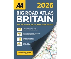 KNYGA Bookshop AA Big Road Atlas Britain 2026