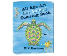 KNYGA Bookshop All Age Art -- Sea Animal Coloring Book