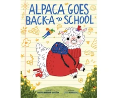KNYGA Bookshop Alpaca Goes Back-a to School
