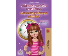 KNYGA Shelley Admont Amanda and the Lost Time (English Romanian Bilingual Book for Kids)