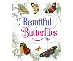 KNYGA Bookshop Beautiful Butterflies Colouring Book