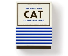KNYGA Bookshop Because This Cat Is Embarrassing - Pet Shame/Praise Deck