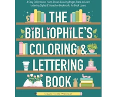 KNYGA Bookshop Bibliophile's Coloring and Lettering Book