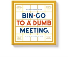 KNYGA Bookshop Bin-go To A Dumb Meeting Bingo book