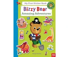 KNYGA Bookshop Bizzy Bear: My First Sticker Book: Amazing Adventures
