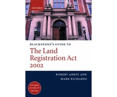 KNYGA Bookshop Blackstone's Guide to the Land Registration Act 2002