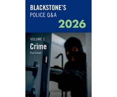 KNYGA Bookshop Blackstone's Police Q&amp;A Volume 1: Crime 2026