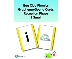 KNYGA Bookshop Bug Club Phonics Grapheme-Sound Cards Reception Phase 2 (Small)