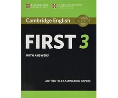 KNYGA Bookshop Cambridge English First 3 Student's Book with Answers