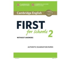 KNYGA Bookshop Cambridge English First for Schools 2 Student's Book without answers