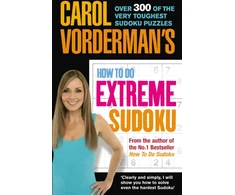 KNYGA Bookshop Carol Vorderman's How to Do Extreme Sudoku