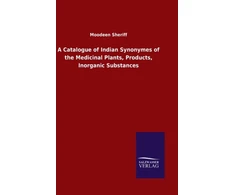 KNYGA Bookshop Catalogue of Indian Synonymes of the Medicinal Plants, Products, Inorganic Substances