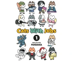 KNYGA Bookshop Cats With Jobs Vol. 1