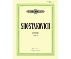 KNYGA Bookshop Cello Sonata in D minor Op. 40