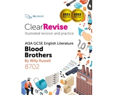 KNYGA Bookshop ClearRevise AQA GCSE English Literature: Russell, Blood Brothers