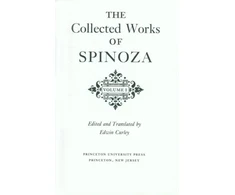 KNYGA Bookshop Collected Works of Spinoza, Volume I
