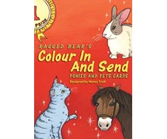 KNYGA Bookshop Colour In &amp; Send: Ponies &amp; Pets Cards