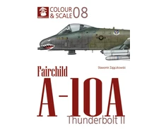 KNYGA Bookshop Colour &amp; Scale No. 08 Fairchild A-10 Thunderbolt II