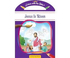 KNYGA Bookshop Colour with the Bible: Jesus Is Risen