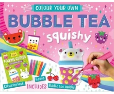 KNYGA Bookshop Colour Your Own Bubble Tea Squishy
