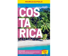 KNYGA Bookshop Costa Rica Marco Polo Pocket Travel Guide - with pull out map