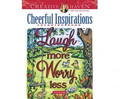 KNYGA Bookshop Creative Haven Cheerful Inspirations Coloring Book