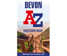 KNYGA Bookshop Devon A-Z Visitors Map