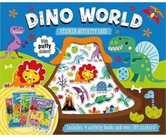 KNYGA Bookshop Dino World Sticker Activity Case