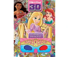 KNYGA Bookshop Disney Princess: Look and Find 3D