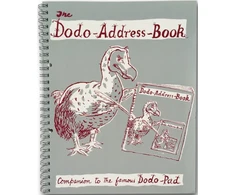 KNYGA Bookshop Dodo Address Book (Upcycled - RING-BOUND)