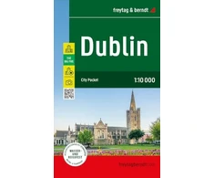 KNYGA Bookshop Dublin City Pocket Map