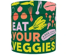 KNYGA Bookshop Eat Your Veggies Dice