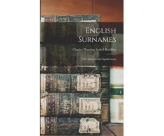 KNYGA Bookshop English Surnames