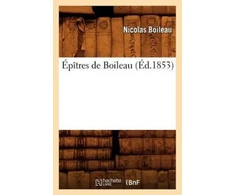 KNYGA Bookshop Epitres de Boileau (Ed.1853)
