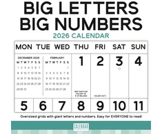 KNYGA Bookshop Essential Big Letters Big Numbers Square