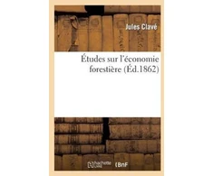 KNYGA Bookshop Etudes Sur l'Economie Forestiere