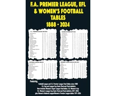 KNYGA Bookshop FA Premier League, EFL &amp; Women's Football Tables 1888-2024