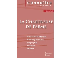 KNYGA Bookshop Fiche de lecture La Chartreuse de Parme de Stendhal (Analyse litteraire de reference et resume complet)
