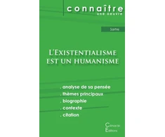 KNYGA Bookshop Fiche de lecture L'Existentialisme est un humanisme de Jean-Paul Sartre (analyse litteraire de reference et resume complet)