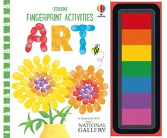 KNYGA Bookshop Fingerprint Activities Art