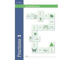 KNYGA Bookshop Fractions, Decimals and Percentages Book 1 (Year 1, Ages 5-6)