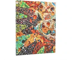 KNYGA Bookshop Gaudi’s Sun (Gaudi’s Mosaics) Ultra Address Book (Wrap Closure)